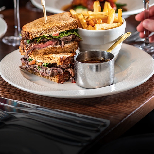 Brunch menu at The White Horse