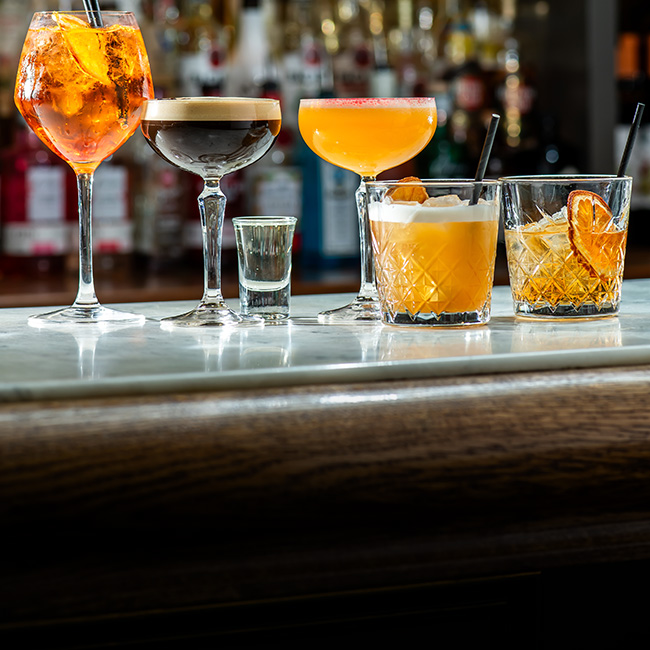 Wine & Drinks menu at The White Horse