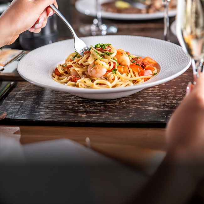 Dessert menu at The White Horse